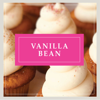 A Vanilla Bean cupcake at Cupcake DownSouth, a dessert bakery in Charleston, SC and Columbia, SC